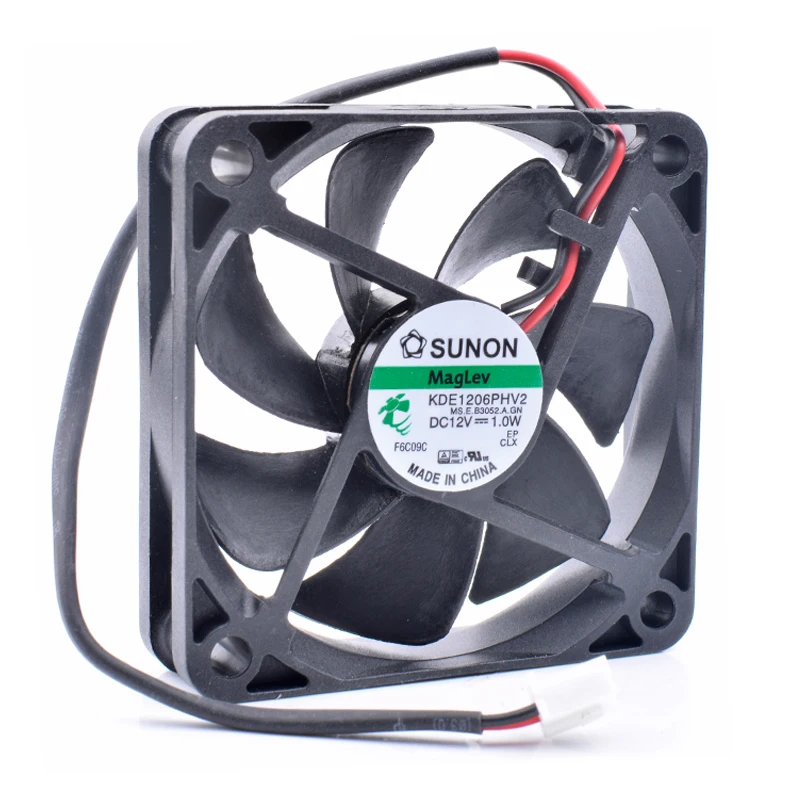 Вентилятор для проектора KDE1206PHV2, 6 см, 6015 дюйма, 60 мм, 60x60x15 мм, 12 В, 1,0 Вт, 2 линии