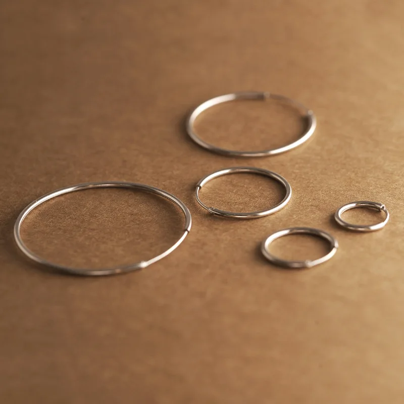 Серьги женские и мужские из серебра 925 пробы в Корейском стиле | Украшения