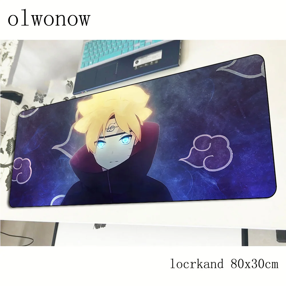 Коврик для мыши BORUTO 80x30 см профессиональный игровой коврик домашний компьютерный
