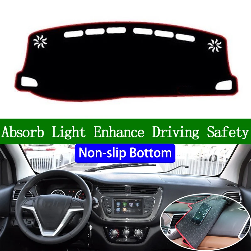

For changan HONOR 2017 Non-slip Bottom dashmat pad dash cover auto accessories