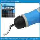 Нож 10 шт. BS1010 лезвие, + 1 шт. NG1000 ручка, ручной инструментальный ящик, детали для технического обслуживания, заусенцы, скребок для удаления волос