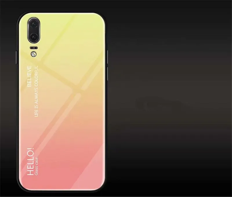 Закаленное Стекло чехол для Samsung Galaxy A7 750 Мягкий силиконовый чехол для Samsung Galaxy A7 50 A7 Футляр для телефона Fundas - Цвет: 6