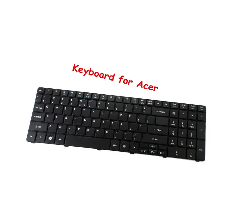 Подлинная для Acer Aspire 7250 7552 7552G 7750 7750G 7751 7751G 5800 5738Z 5738ZG 7535 7735 8935 NSK-ALA1D Клавиатура