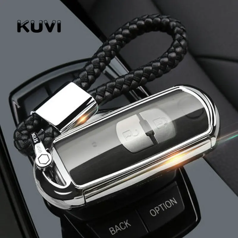 TPU Car key fob cover case protect for Mazda 2 mazda 3 mazda 5 mazda 6 CX-3 CX-4 CX-5 CX-7 CX-9 Atenza Axela MX5 Car styling