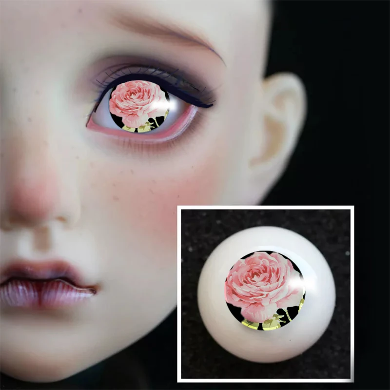 Пара Цветов глаза BJd для 1/3 1/4 1/6 bjd кукол комических акварельных мультфильмов Bjd