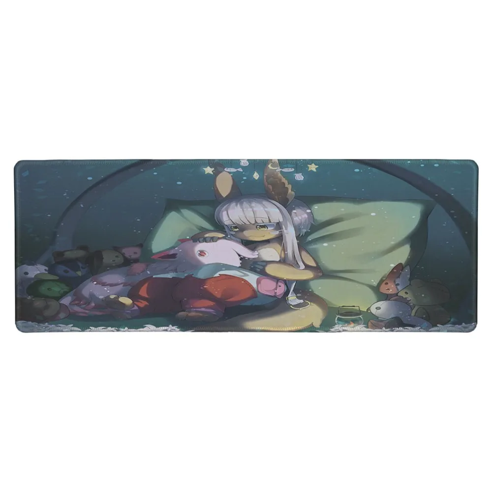 MaiYaCa милый детский коврик для мыши с рисунком из аниме Nanachi сделанный в бездне
