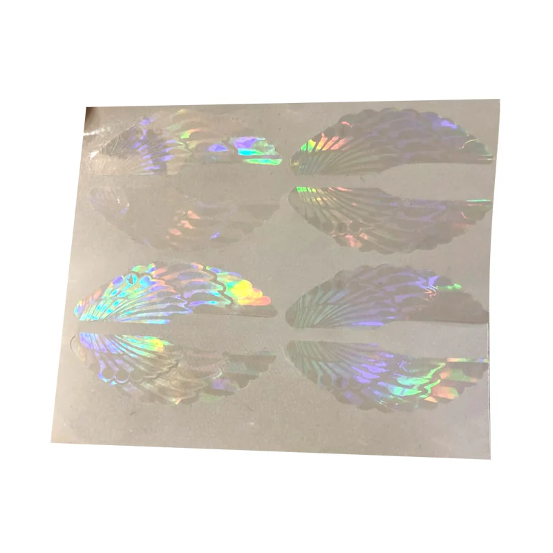 

custom Silver/gold foil stamping adhesive foil sticker
