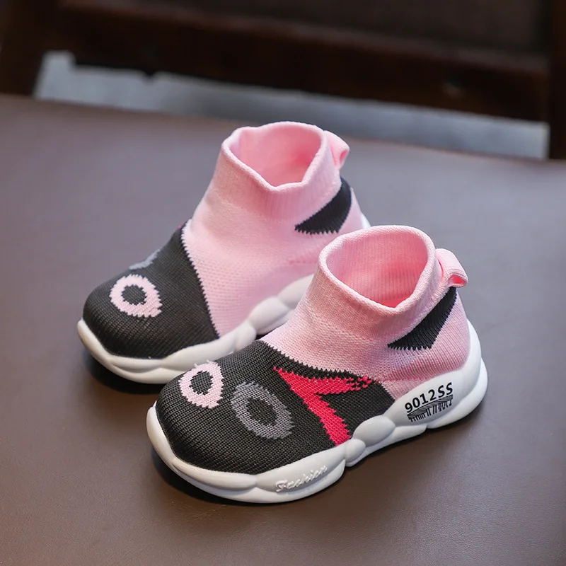 2019 New fashion sneakers 1 to 4 years old baby casual shoes soft breathable boys and girls sports non-slip first walk | Мать и ребенок