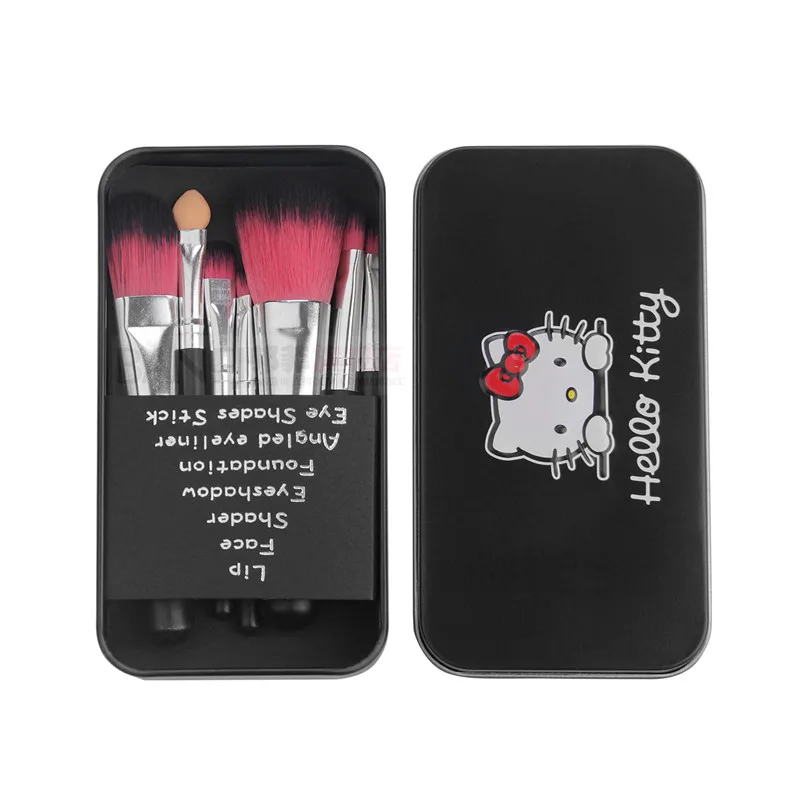 5 шт./компл. bjd косметические кисти для макияжа инструменты сделай-сам 1/6 кукла blyth смены инструментов для blyth изменения кистей для макияжа аксессуары для кукол SD - Цвет: Черный