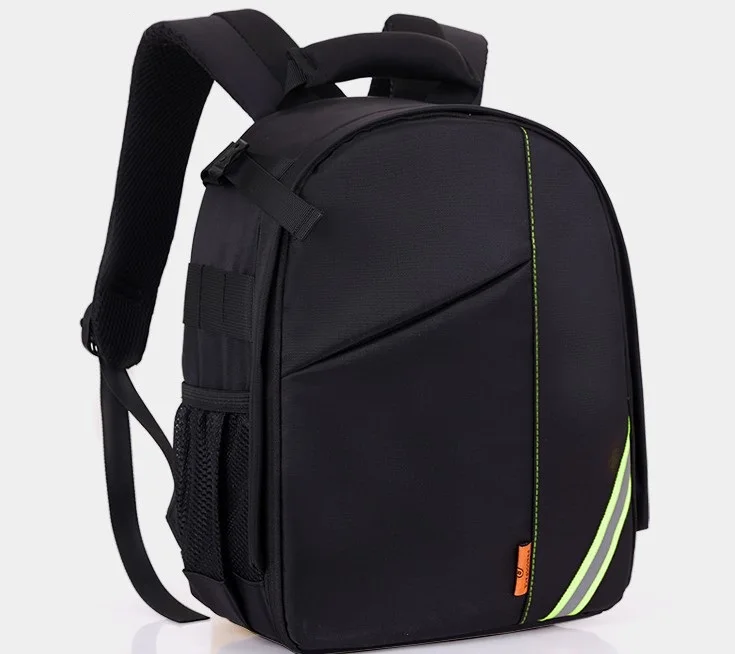 Triopo Одежда высшего качества Светоотражающие фото Камера рюкзак Объектив штатив