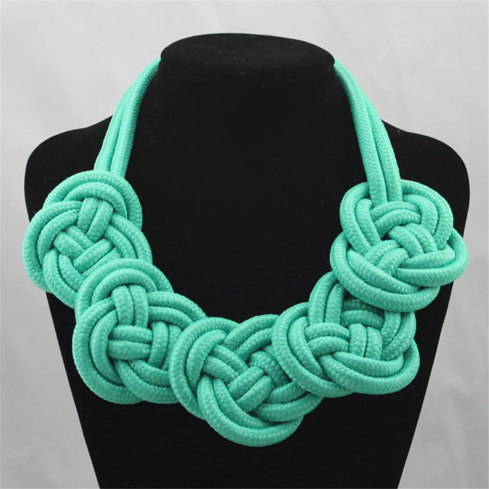 Популярное ожерелье в европейском и американском стиле ручной работы из