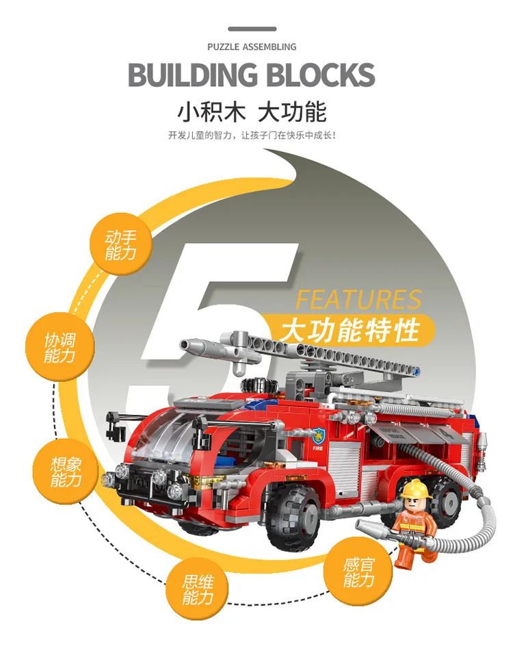 Technic Xingbao 03028 03029 03030 03031 городская пожарная машина спасательные машины наборы строительных лестниц блоки совместимы с MOC