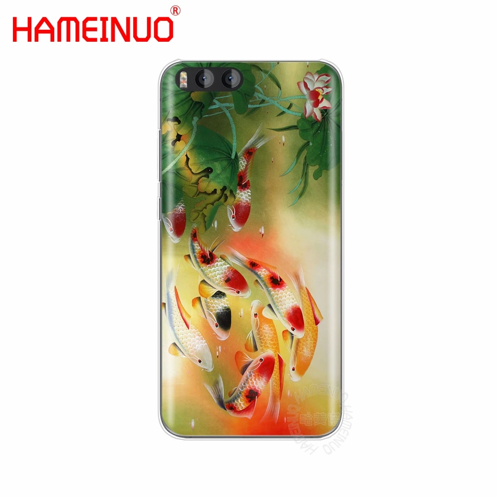 Милый чехол HAMEINUO в виде золотой рыбки для Xiaomi Mi 3 4 5 5S 5C 5X 6 Mi3 Mi4 4I 4C Mi5 MI6 NOTE MAX 2 mix plus |