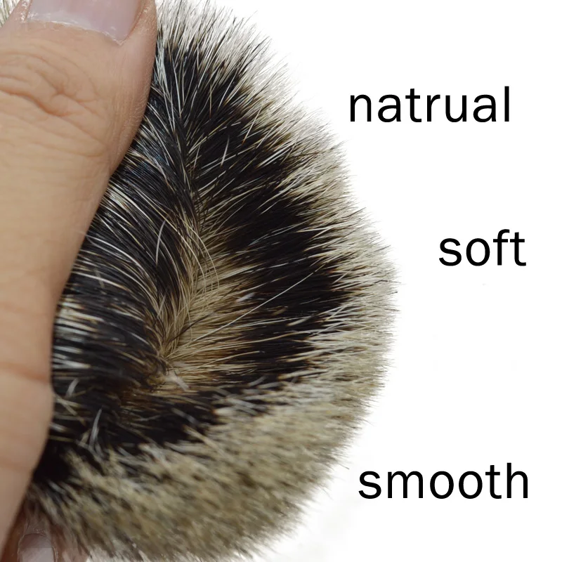 Щетка для бритья DS 26 мм мужчин с высоким горным барсуком узлом мягкая