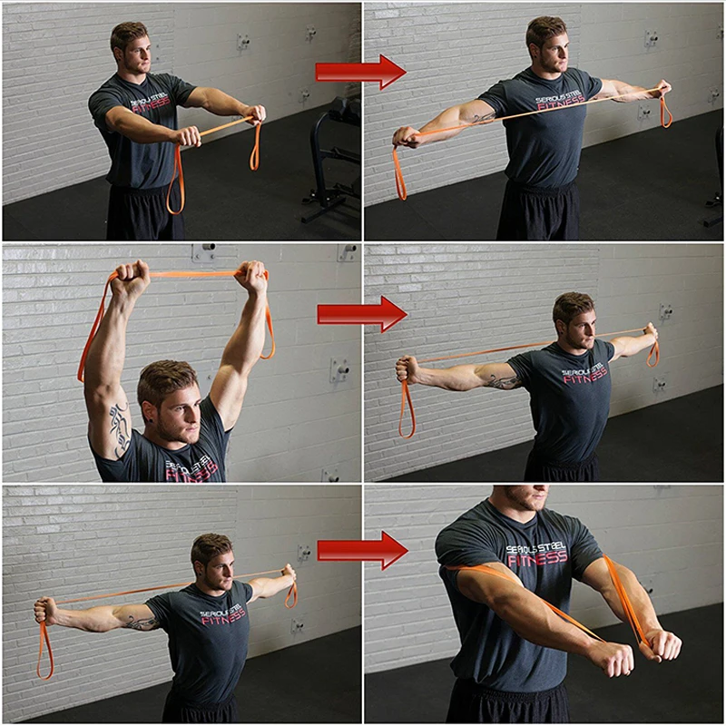 Главная фитнес, Пилатес петли натяжения Training Crossfit этилен-пропилен Резина Материал Эспандеры тренировки Pull Up Йога тренажерный зал мощность спортивные