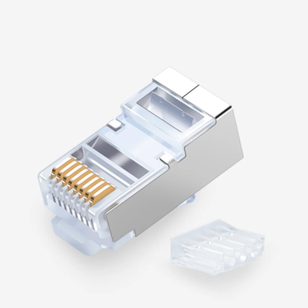 Сетевой разъем RJ45 5 шт. 8P8C Cat6 кабель Ethernet стандартный адаптер для гигабитной