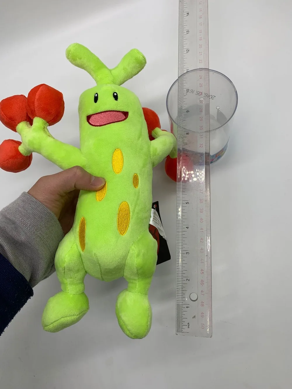 Зеленая мягкая плюшевая игрушка Sudowoodo кукла Мягкое Животное Тедди 12