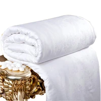 mulberry silk comforter 100 real silk quilt single double bed adult twin full queen king size jacquard blanket comforter