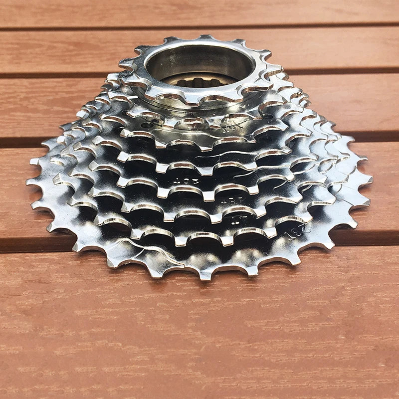 8 скоростей 13 28T горный шоссейный велосипед маховик Cog сталь MTB нить Звездочка