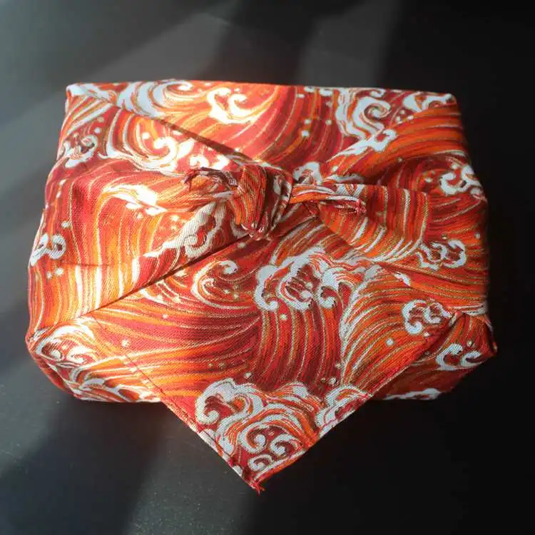 Ткань furoshiki в японском стиле с односторонним принтом/японский классический