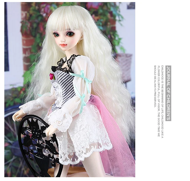 BJD Кукла Одежда 1/4 платье красивая одежда краткое описание Ссылка для Minifee Fairyline девушка тела аксессуары Сказочная страна YF4-355 YF4-356