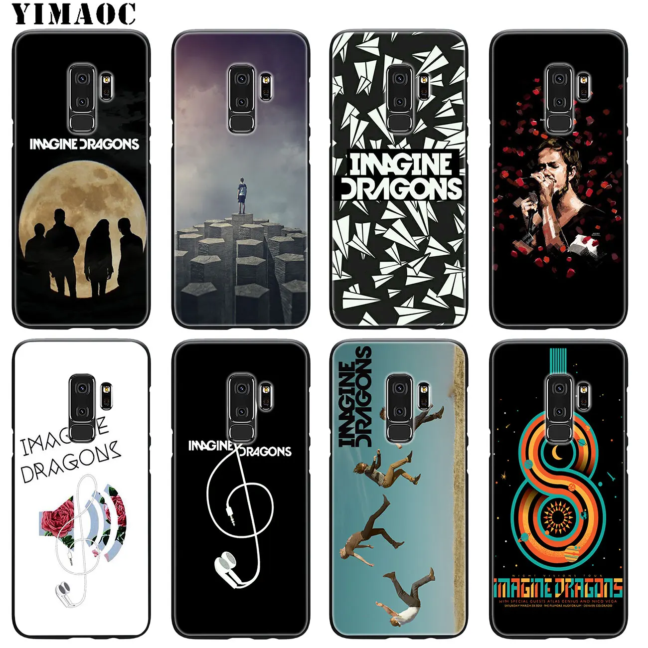 YIMAOC imagine dragons night music Soft Silicone Case for Samsung Galaxy S20 Ultra S10 Lite S9 S8 Plus S7 Edge S10e Cover | Мобильные