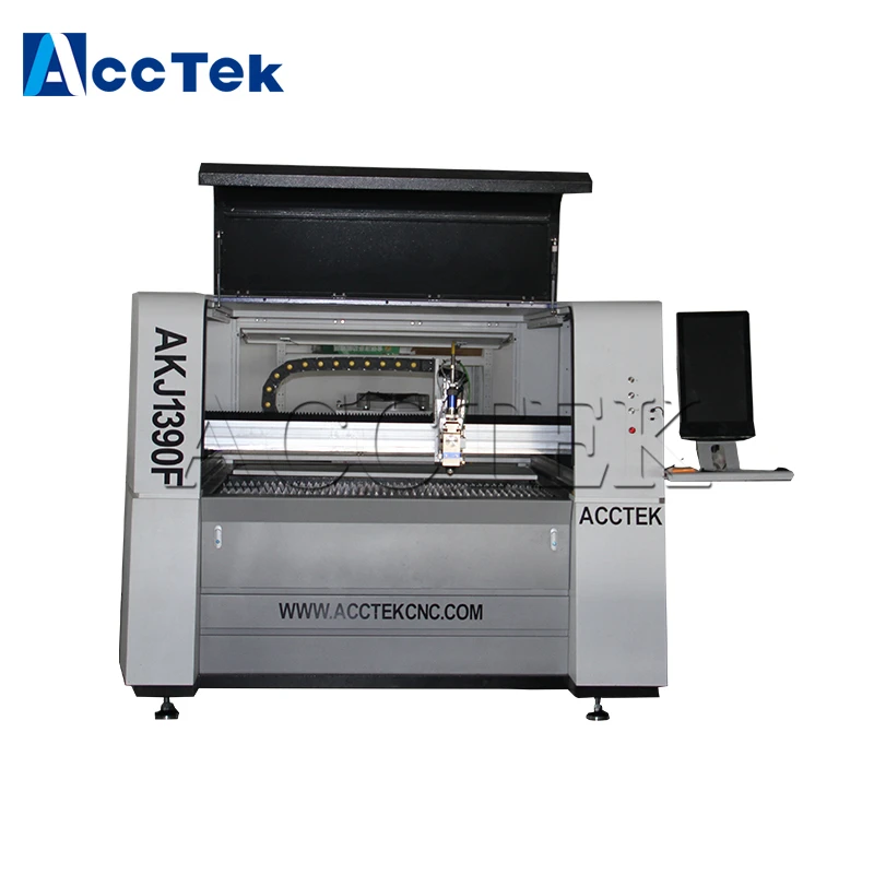 Легкая в эксплуатации Волоконно лазерная резка машина для металла нержавеющая