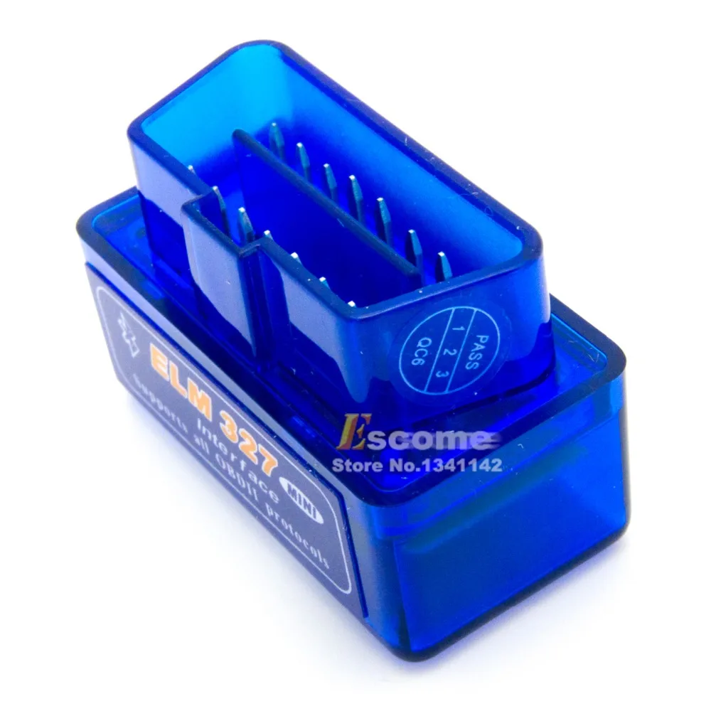 Escome Специальный Мини Bluetooth ELM327 OBD2 инструмент для тестирования автомобиля Продажа