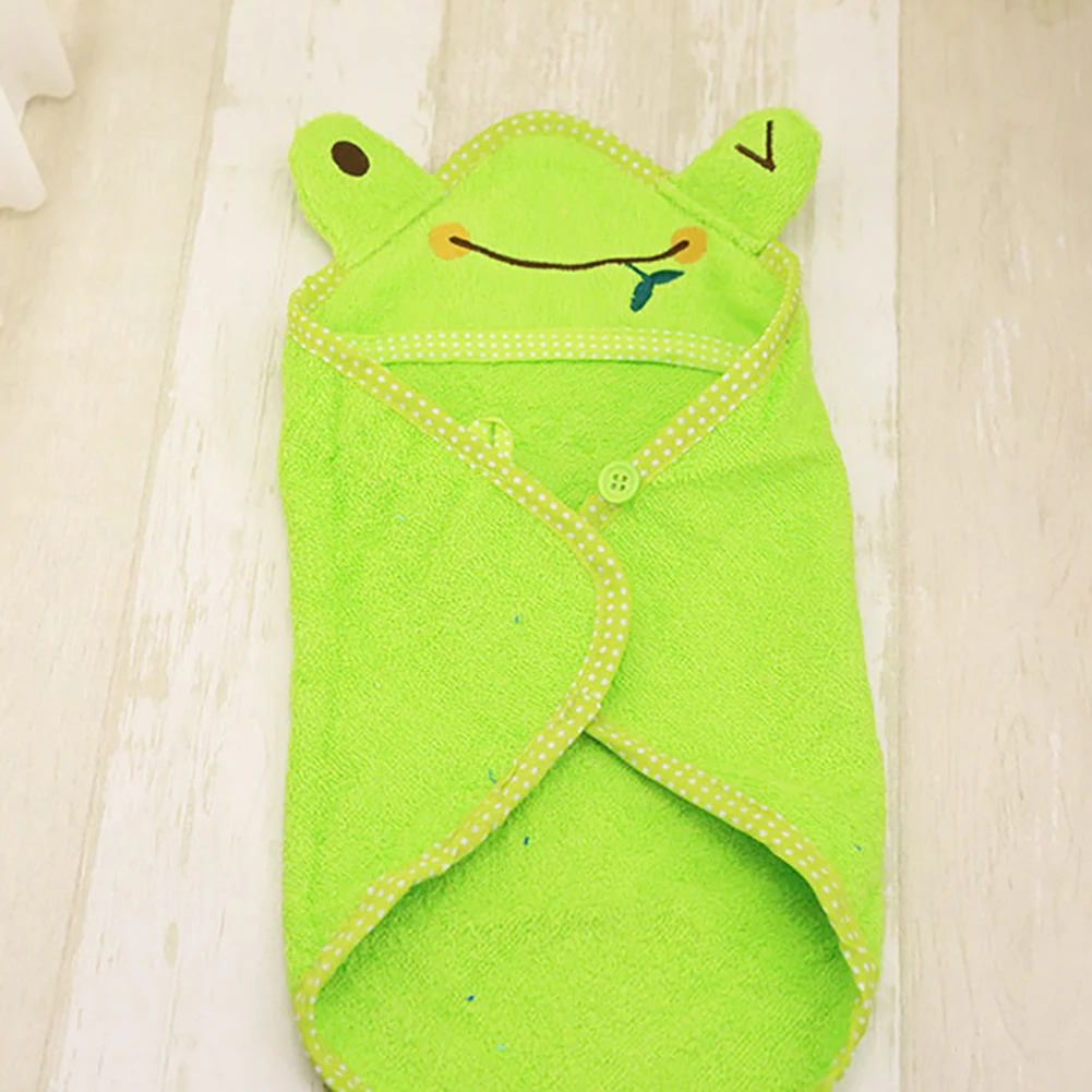 Мягкая собака кот шляпа халат с изображением животных Ванна Полотенца щенок душа