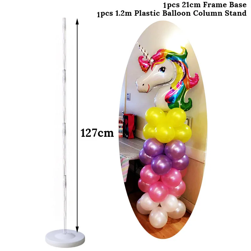 1set balloon stand Воздушный шар, колонна-подставка, наборы, воздушные шары, стенд АРКА, основание, полюс, насос, Свадебный декор, globos, день рождения, вечеринка, украшения, Детский баллон, комплект - Цвет: 1set balloon stand