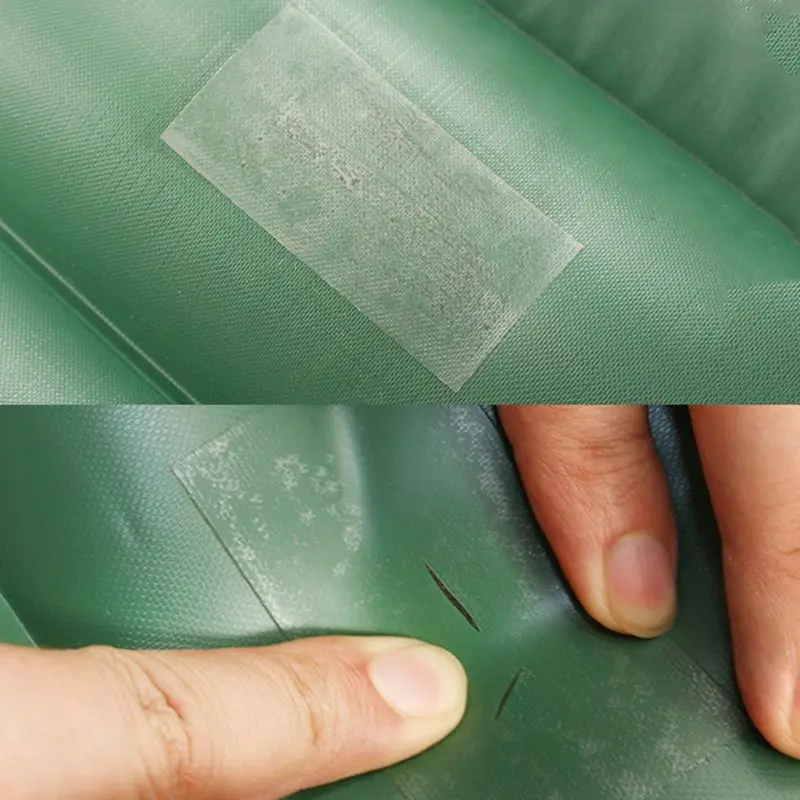 2 шт. водонепроницаемый прозрачный нейлоновый стикер ткань патчи палатка куртка