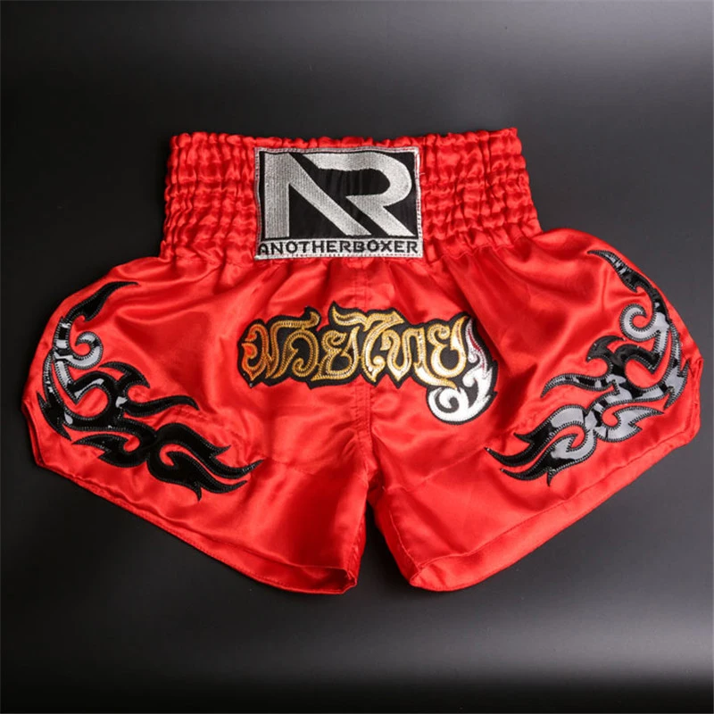Боксерские Шорты Muay Thai мужские женские детские подростковые для кикбоксинга