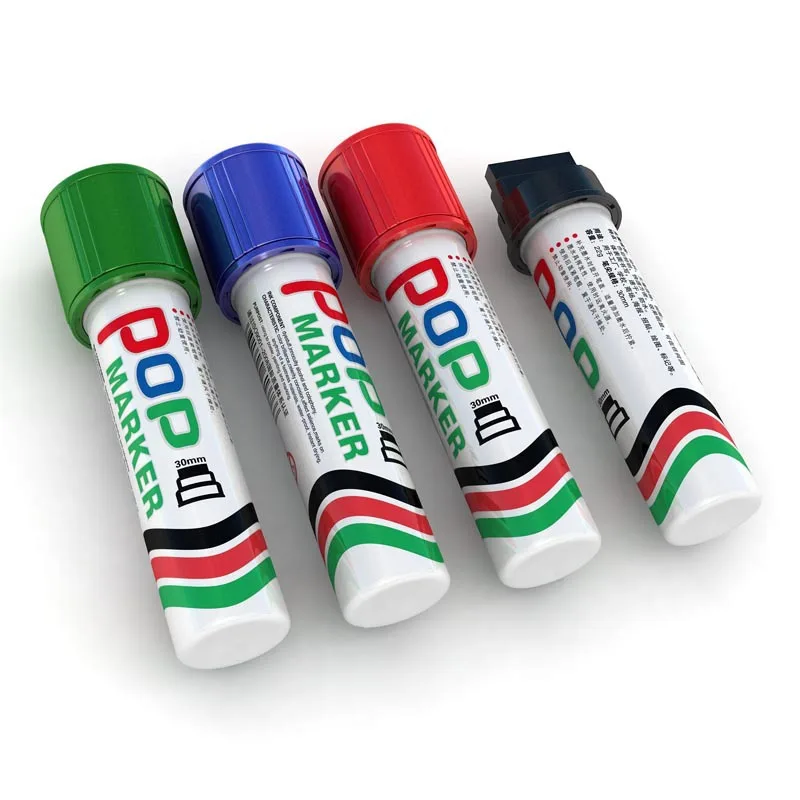 Sipa POP Markers Pens Kit for Poster Celebration Promotion Sale Advertising Notice Big Words | Канцтовары для офиса и дома