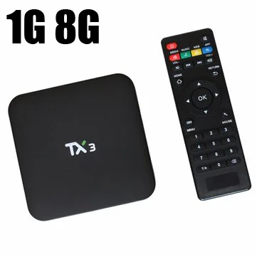 TX3 мини 10 шт. приставка для ТВ 1G + 8G/2 16G Android 8/9 4 ядра Amlogic S905W 4k h.265 2 4g Wi Fi