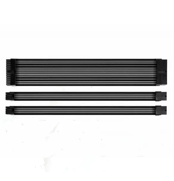 Базовый комплект удлинительных кабелей 12 дюймов 24Pin ATX CPU 8Pin 8 (6 + 2) Pin PCI-E