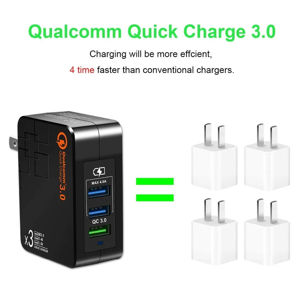 Настенное зарядное устройство быстрый адаптер зарядная станция для телефона 30