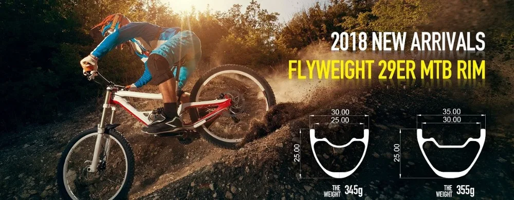 345g CX mtb обода 29er карбоновый горный супер светильник 29 mtb колеса Асимметричный обод 28 32 отверстия бескамерные 33 мм ширина