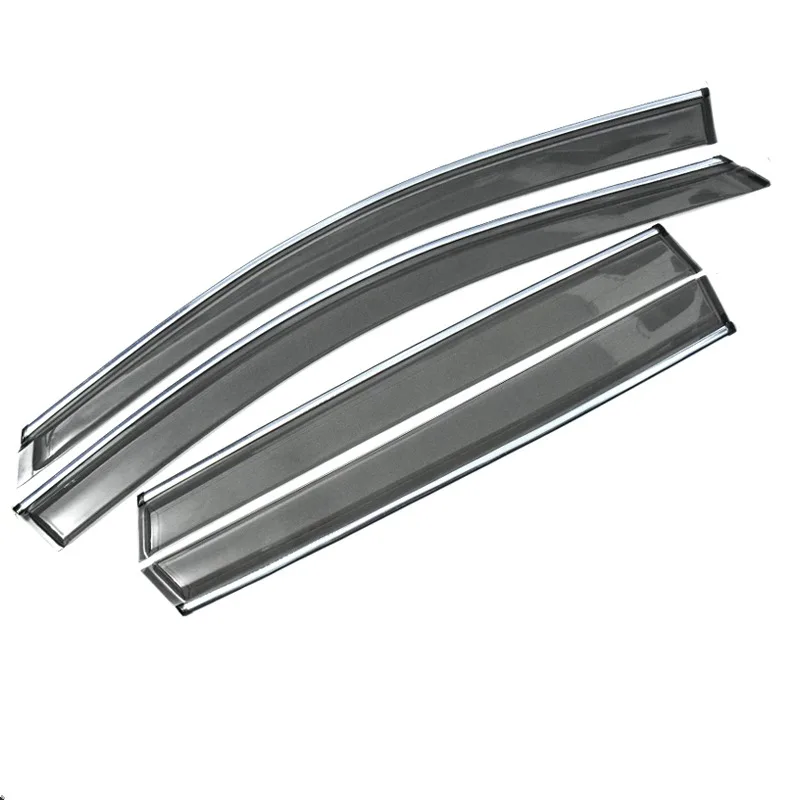 4 шт окна дождя козырек автомобиля защиты щит крышка для Honda CRV 2017|Хромирование| |