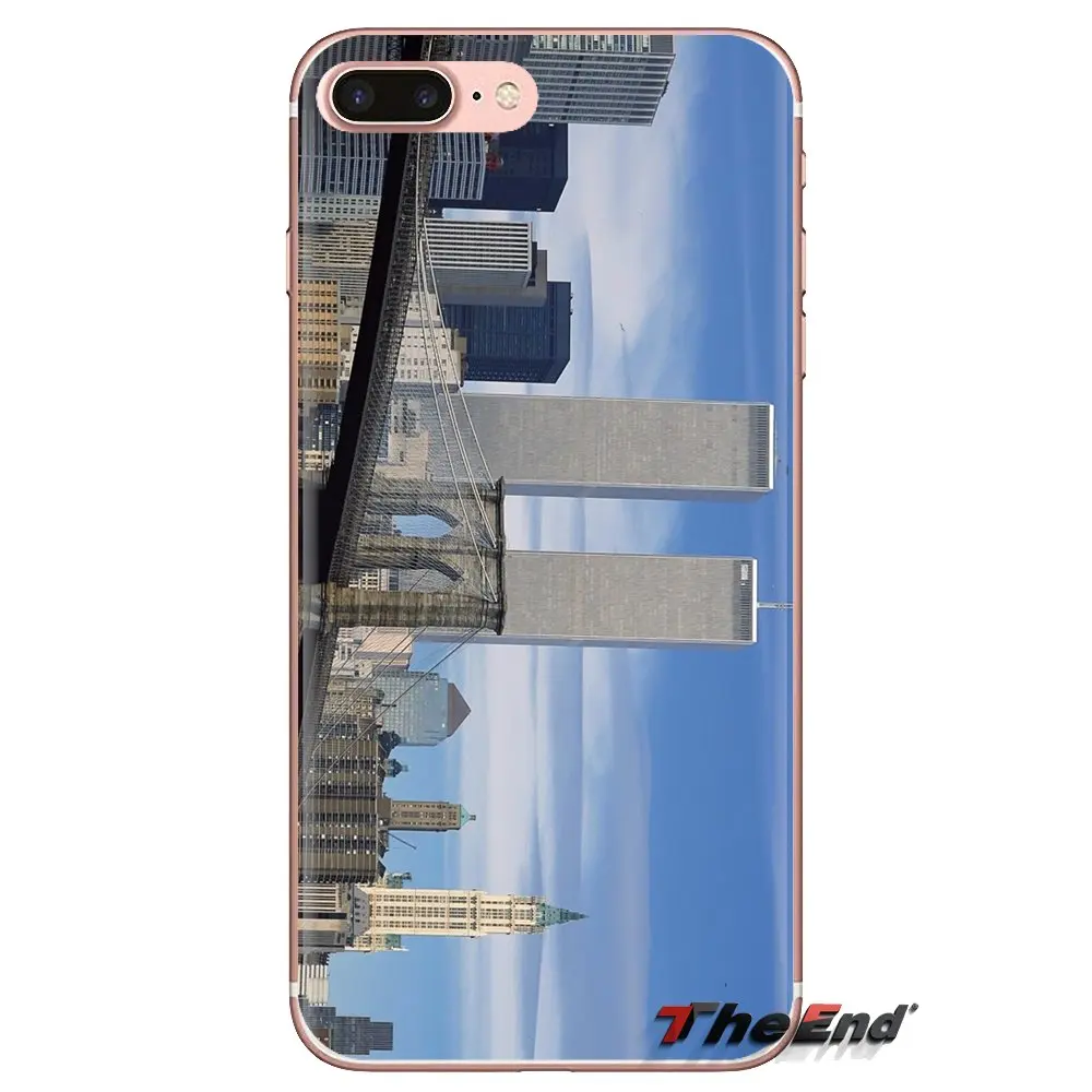 World Trade Center For Huawei Nova 2 3 2i 3i Y6 Y7 Y9 Prime Pro GR3 GR5 2017 2018 2019 Y5II Y6II Soft Transparent Shell Covers |