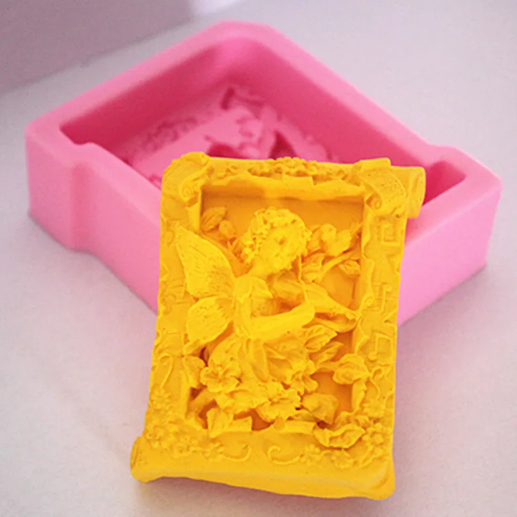 Силиконовая форма для мыла с изображением ангела