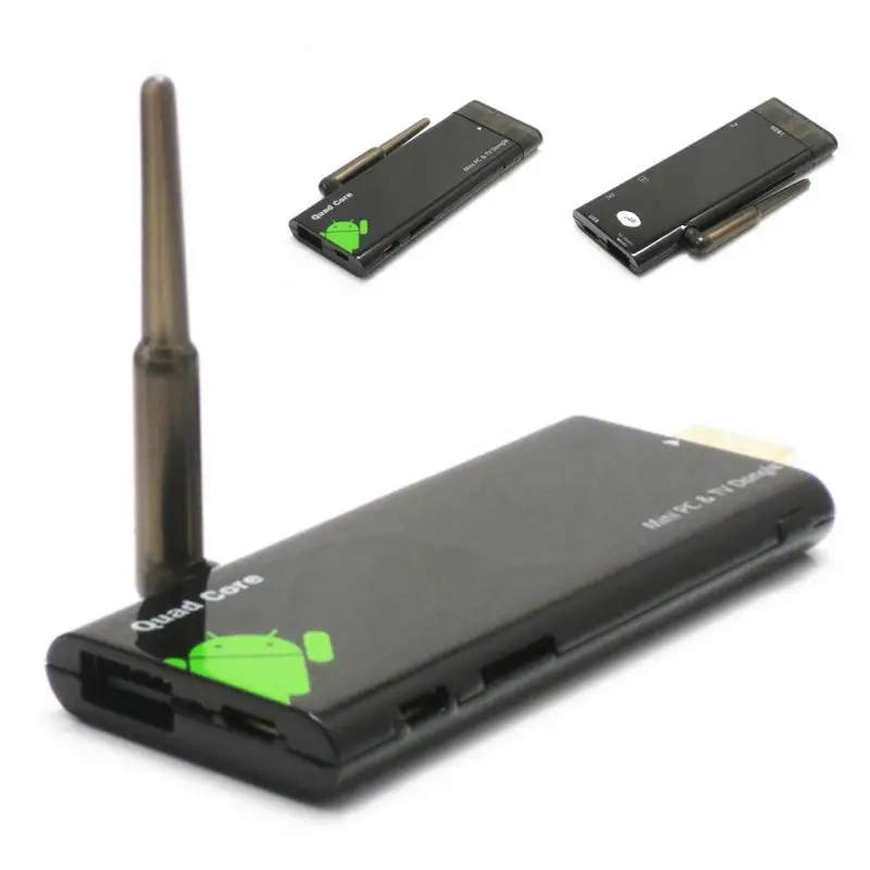 Четырехъядерный мини ПК CX919 Smart TV box RK 3229 2G/8G Android 4 2 ГГц WIFI Stick 1080P Box|ТВ-приставки и