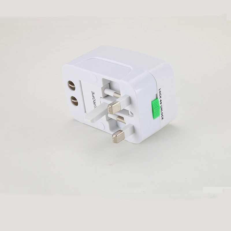 Новый Универсальный переходник с международной вилкой 2 USB порта адаптер питания