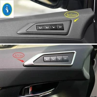 yimaautotrims auto accessory seat adjustment memory button switch cover trim fit for toyota alphard vellfire ah30 2016 2019