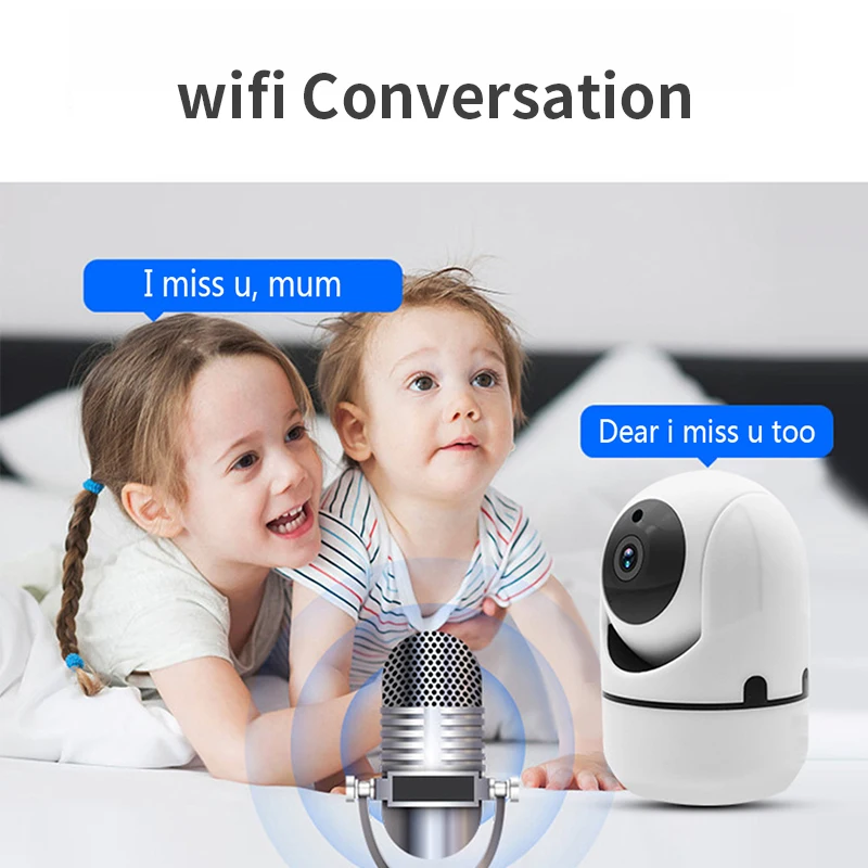 OUSU мини IP камера wifi Инфракрасная 1080P CCTV onvif видеонаблюдения camaras de seguridad inalambricas para el