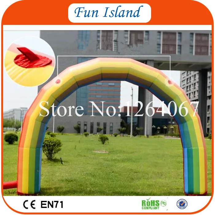 Бесплатная доставка надувная АРКА 6x4 м финишная Арка с логотипом под заказ