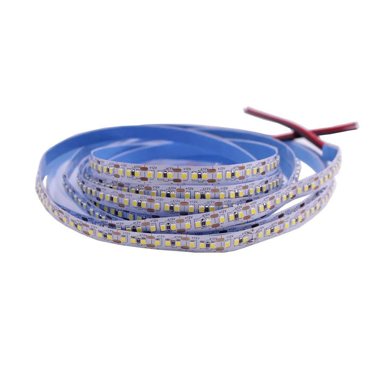CRI80+ 5 м/лот 8 мм 10 мм PCB 156 216 312 светодиодный s/M 2025 Светодиодная лента DC12V не водонепроницаемый гибкий светильник ярче, чем 2835 5050
