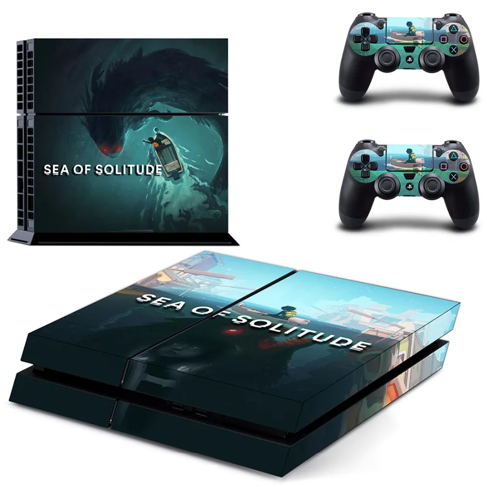 Море одиночество PS4 переводная картинка наклейка для Sony PlayStation 4 консоли и 2