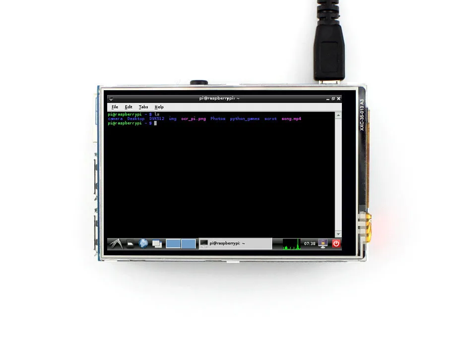 Raspberry Pi 3B + 3 5-дюймовый TFT резистивный сенсорный ЖК-дисплей для raspberry pi model b также