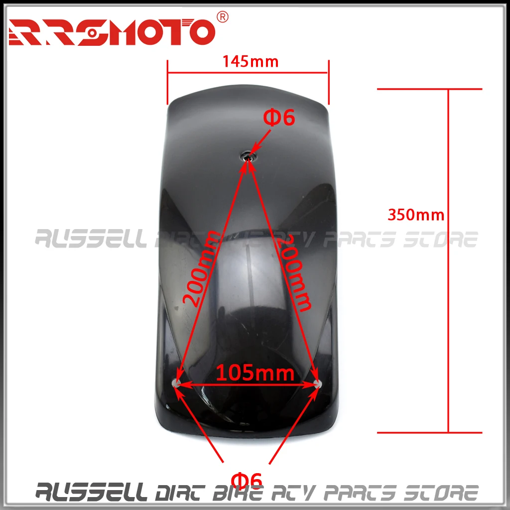 Брызговик для карт 2 шт. 125cc 150cc 200cc 250cc KINROAD ROKETA SUNL hammer Head SAHARA ATV Quad Багги | Автомобили