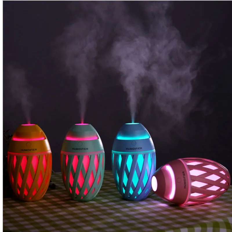 Белый дельфин Мини USB увлажнитель воздуха диффузор эфирного масла Портативный LED